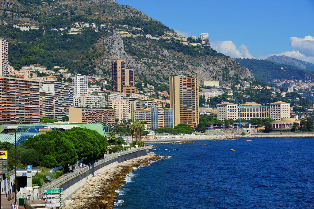 Monaco Sea size