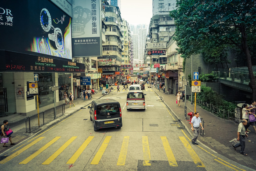 Street Scene HongKong 3 size